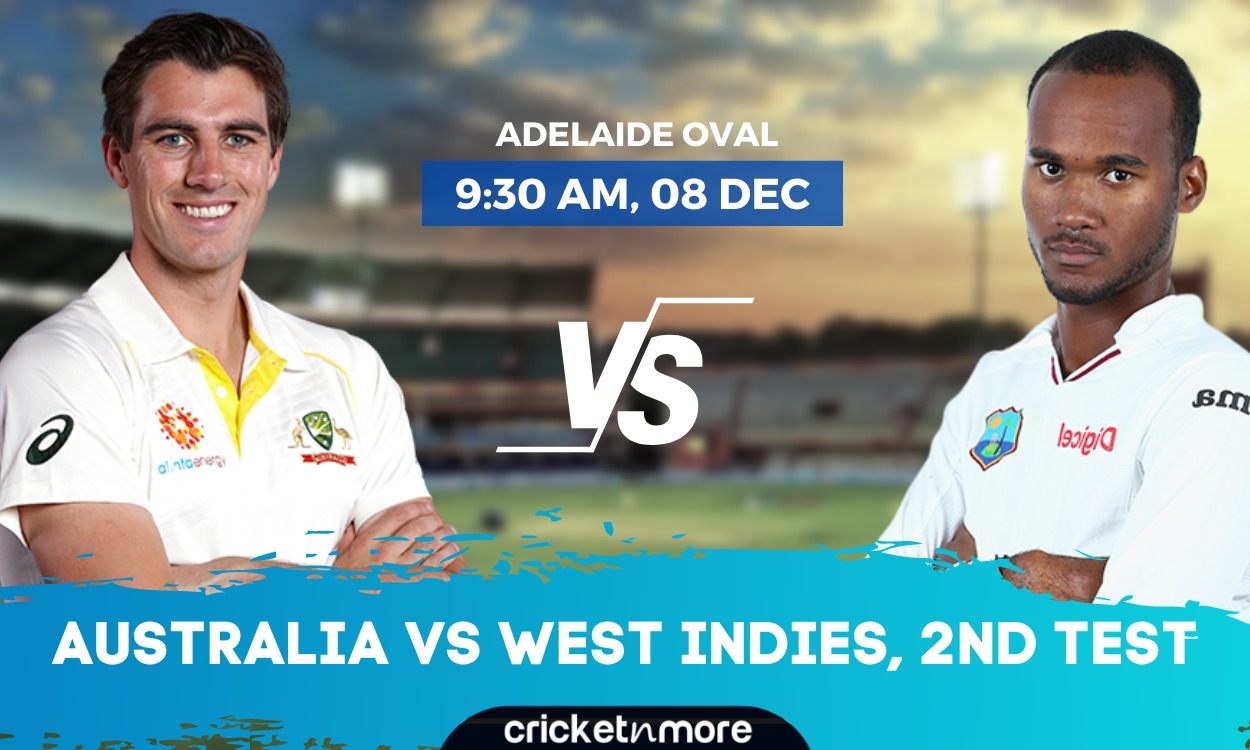 Cricket Image for Australia vs West Indies – AUS vs WI 2nd Test, Cricket Match Prediction, Where To 
