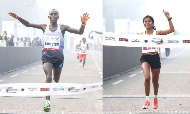 Barsoton, Jisa rewrite course records at Kolkata 25K; Abhishek Pal, Sanjivani Jadhav win Indian Elit