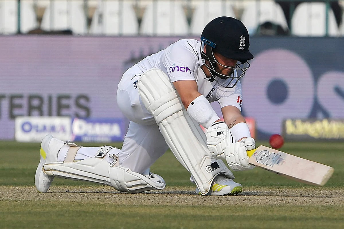 Cricket Image for Ben Duckett's Fifty Extends England Lead After Pakistan Collapse