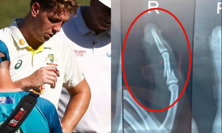 Cricket Image for 'उंगली टूटी थी लेकिन हिम्मत नहीं', 177 गेंदों तक लड़ने वाले कैमरून ग्रीन ने शेयर क
