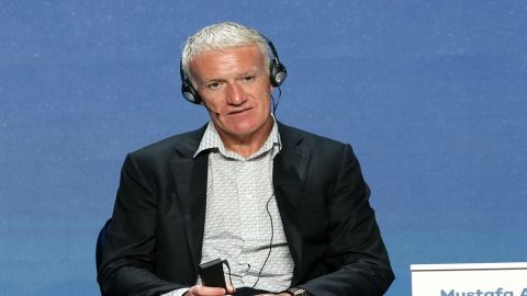 Didier Deschamps, Manager of France Football National Team is seen d