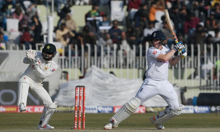 Cricket Image for Harry Brook Stars In Second Innings As England Set 343-Run Target Against Pakistan