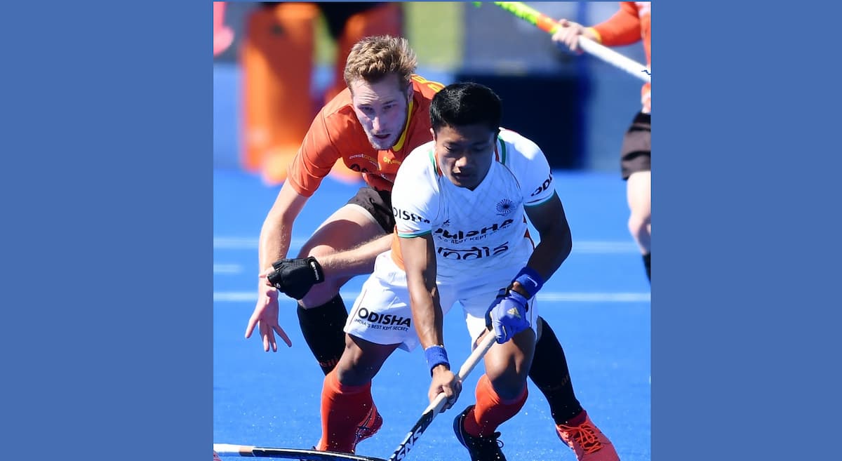 Hockey: Hayward scores a brace as India slump to 1-5 defeat in the fourth match, lose series 1-3