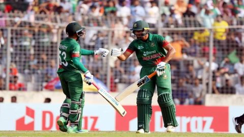 IND v BAN, 2nd ODI: Mehidy's 83-ball unbeaten hundred, Mahmudullah's 77 carry Bangladesh to 271/7