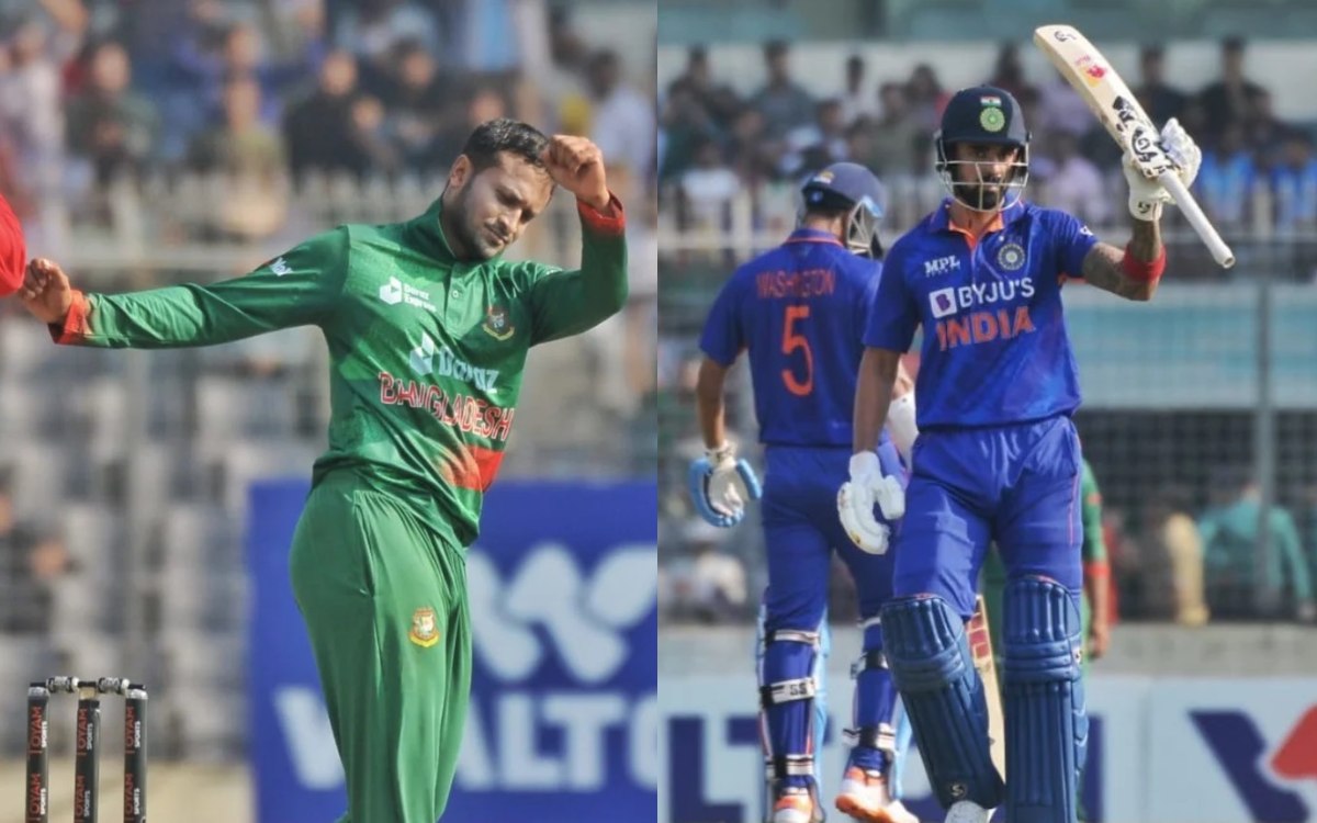 Cricket Image for IND vs BAN: Shakib Al Hasan Picks 5-Fer As Bangladesh Bowl Out India For 186; KL R
