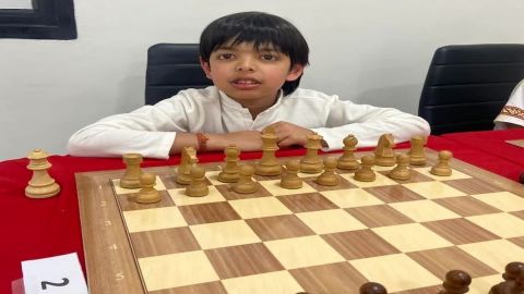 Indian boy Aryaveer wins silver in Bangkok Rapid chess meet