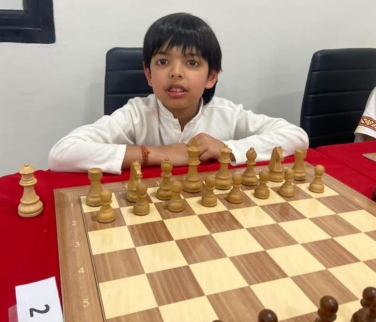 Indian boy Aryaveer wins silver in Bangkok Rapid Chess meet
