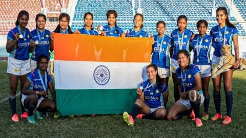 Indian U18 girls team wins silver at Asia Rugby Sevens