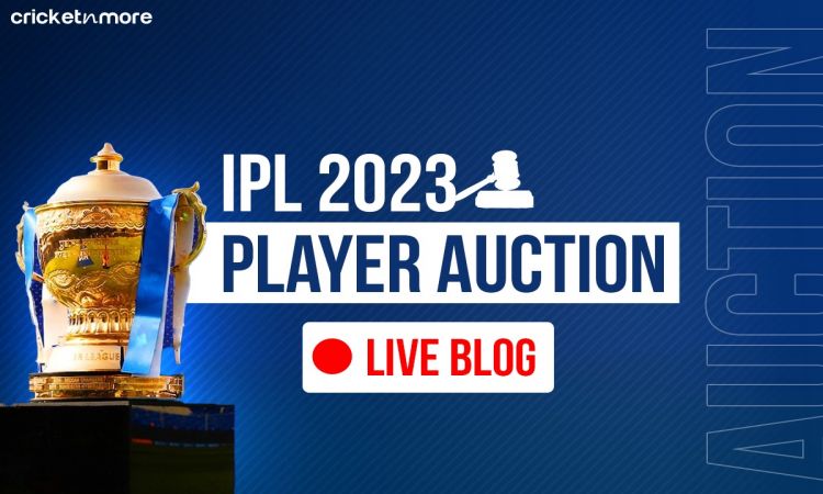 IPL 2023 Auction: Live Streaming, TV Channels, Players List, Date, Time, Purse  Remaining & More