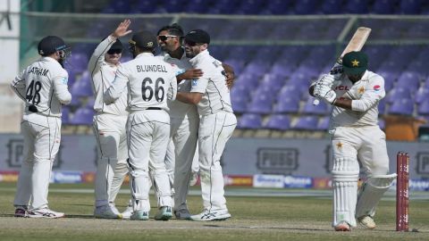 Cricket Image for Ish Sodhi Haul Leaves Pakistan Struggling Against Kiwis In First Test