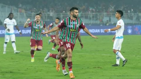 ISL 2022-23: Hugo Boumous' Late Penalty Helps ATK Mohun Bagan Beat Jamshedpur FC ISL 2022-23: Hugo Boumous' Late Penalty Helps ATK Mohun Bagan Beat Jamshedpur FC