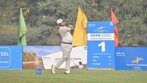 Kapil Kumar takes route 63 to the top in round one of TATA Steel Tour Championship 2022