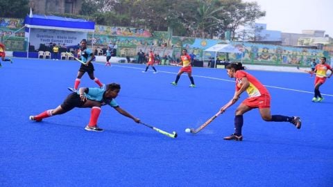 KIYG 2022 (Women's U18), qualifiers: Hockey Madhya Pradesh beat Hockey Karnataka 9-1