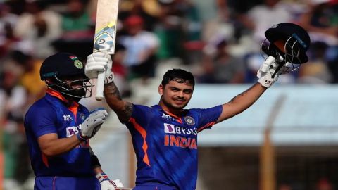 IND v BAN, 3rd ODI: Ishan Kishan double hundred, Virat Kohli century propel India to 409/8