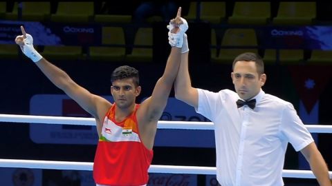 Manish Kaushik, Rohit Tokas, Sachin off to flying start at 2022 Men's National Boxing