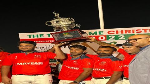 MAYFAIR POLO claims title of The Christmas