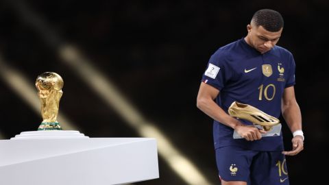 Kylian Mbappe posts defiant three-word message on social media after France's devastating World Cup 