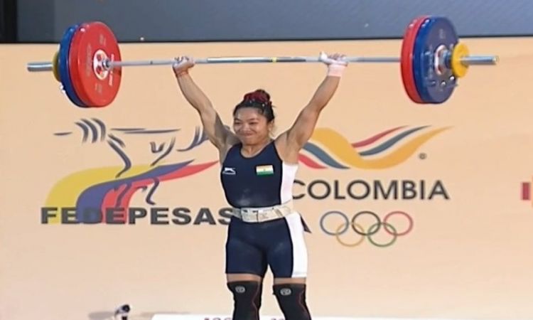 Mirabai Chanu beats Olympic champion Hou Zhihua to win silver at Weightlifting World Championships