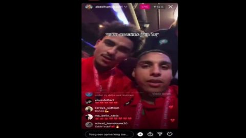 Moroccan football players invite people to join Islam on Instagram live, says report.