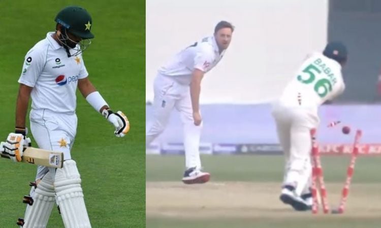 Cricket Image for VIDEO : ओली रॉबिंसन ने की गेंद हिली तो, हिल गए बाबर आज़म