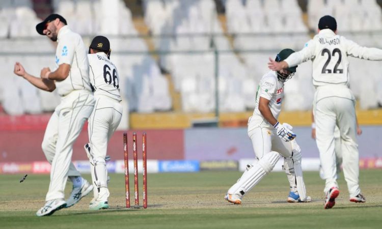 Pakistan-New Zealand Test in Karachi produces never-seen-before feat in men's cricket. (Photo:ICC)