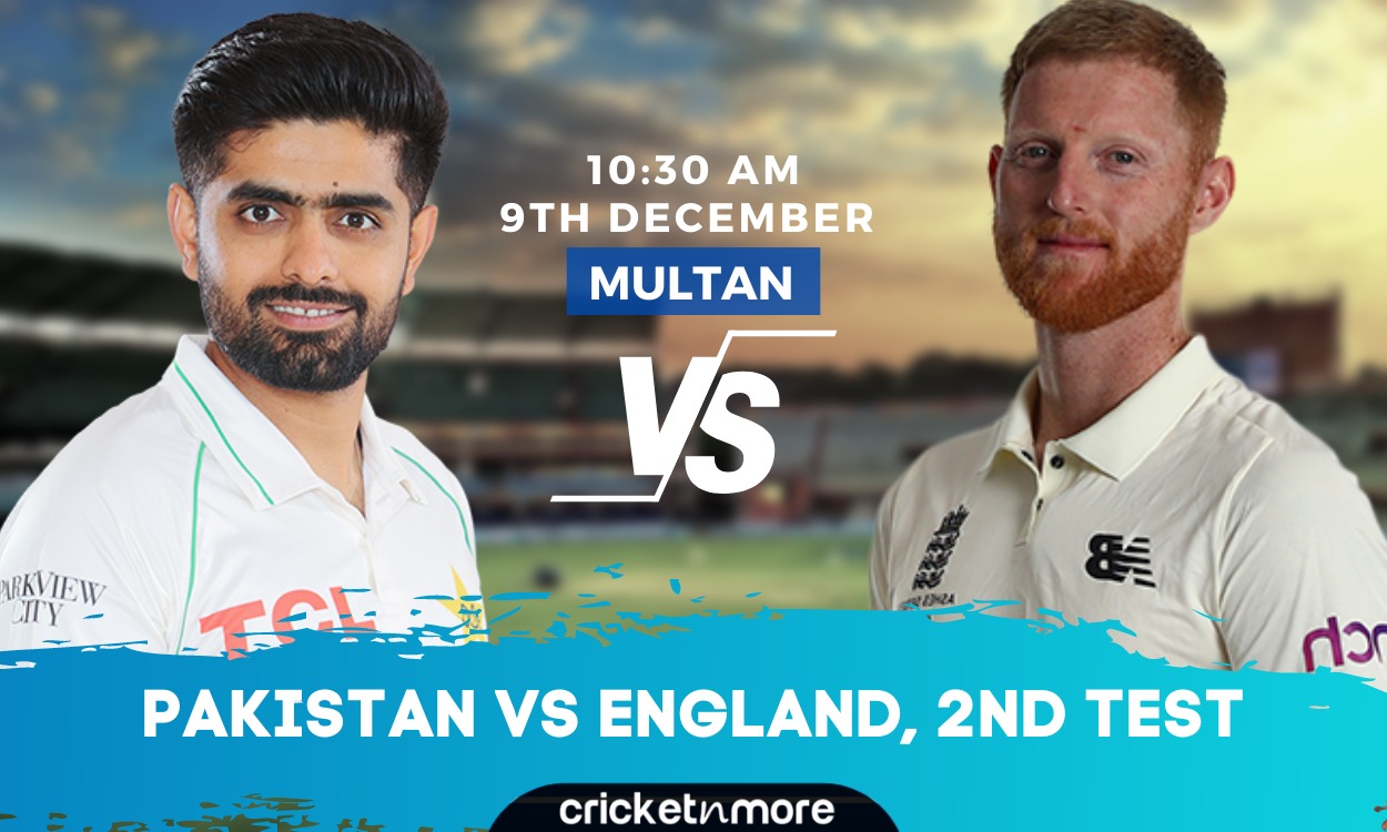 Cricket Image for Pakistan vs England – PAK vs ENG 2nd Test, Cricket Match Prediction, Where To Watc
