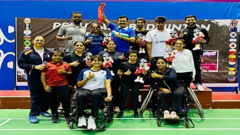 Peru Para-Badminton Int'l: Mandeep shocks world champion Oksana; young Nehal wins two gold medals