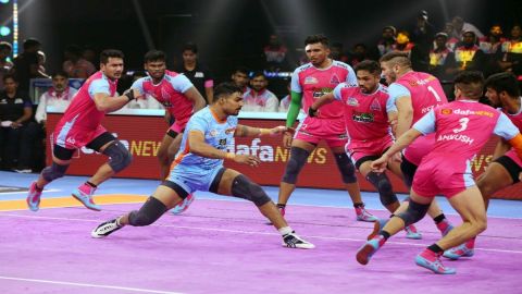 PKL 9: Deshwal, Ajith Kumar star in Jaipur Pink Panthers' massive win over Warriors