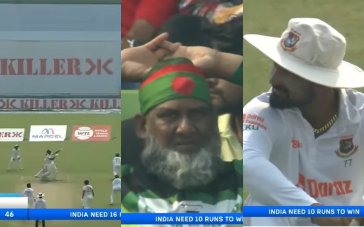 Cricket Image for VIDEO : अश्विन ने लगाया एक हाथ से छक्का, बांग्लादेश में पसर गया मातम
