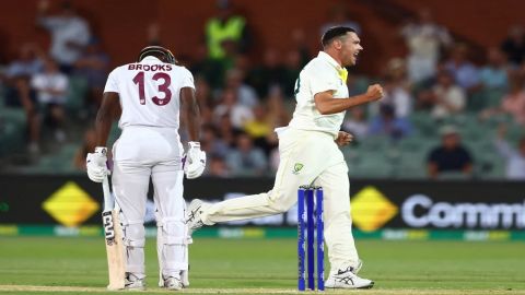 Cricket Image for Scott Boland Takes Three In An Over For Australia To Leave West Indies Facing 2nd 