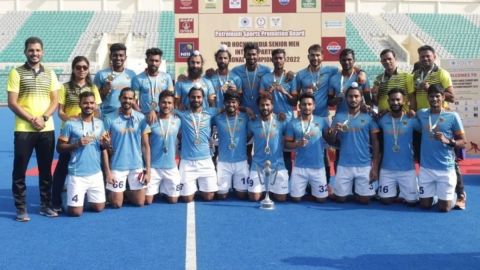 Sr Men's Inter-Department Nationals: Railway Sports Promotion Board crowned champions