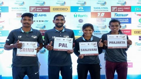 Srinu Bugatha, Sanjivani Jadhav start as favourites in Indian Elite category