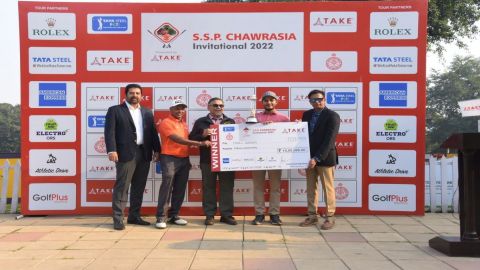 SSP Chawrasia Invitational: Manu Gandas continues dominant display with record sixth win of the seas