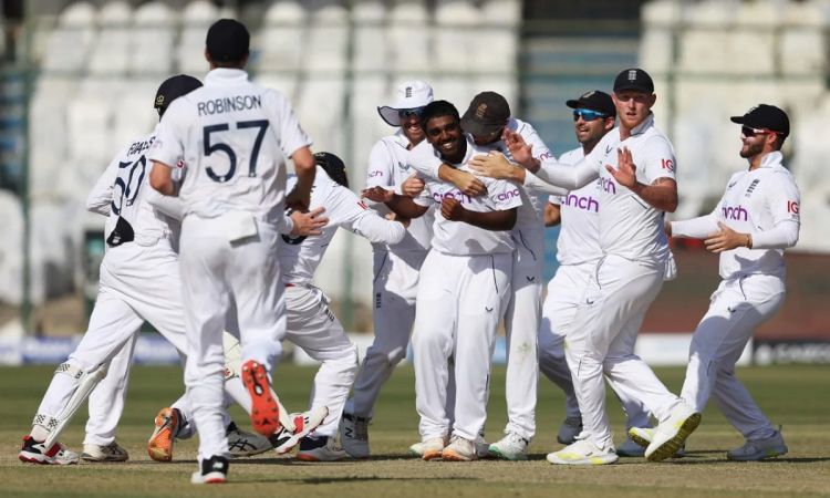 Cricket Image for Teenager Rehan Ahmed Gets First Wicket As Pakistan Reach 204-5