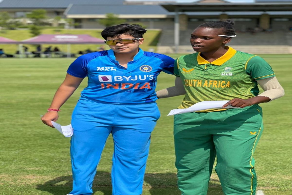 Third Women's T20 between India U19 and South Africa U19 abandoned due to rain