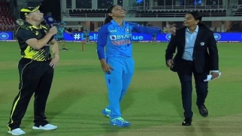 3rd T20I: India Women win toss, opt to bowl against Australia