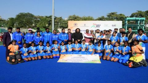 U-16 Women's Hockey League: Sports Authority of India 'A' lift trophy