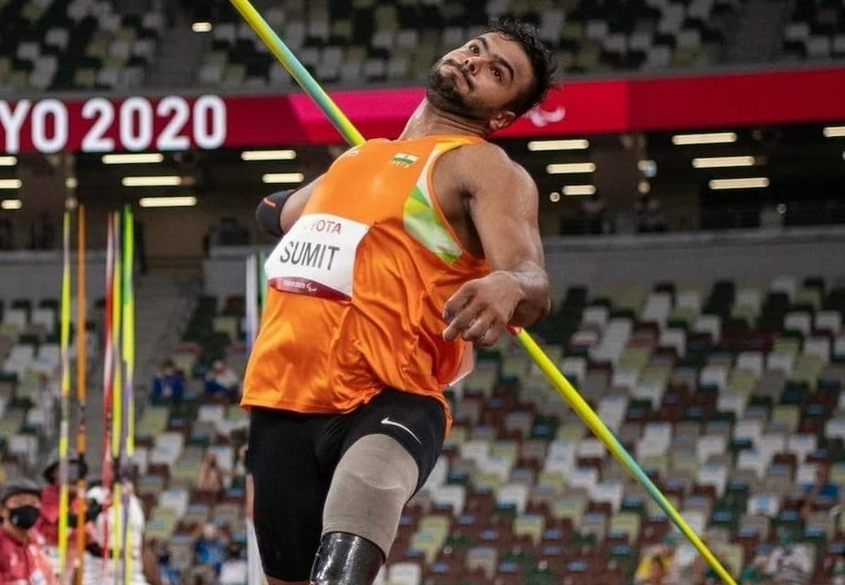 Wants to throw javelin to 70m and set a benchmark for all, says para-athlete Sumit Antil.
