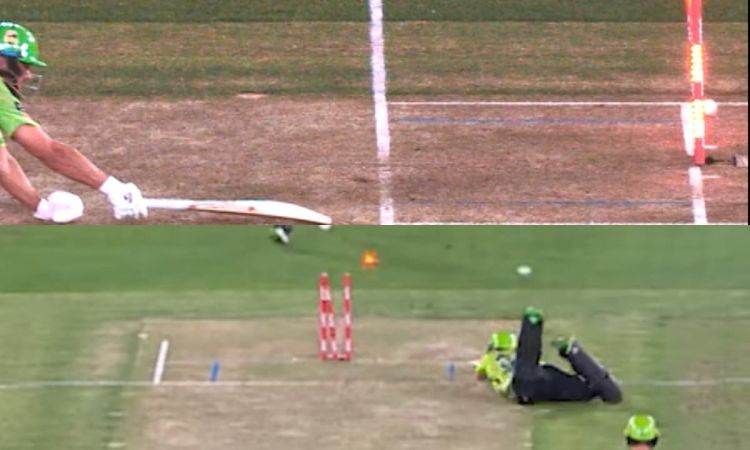 Cricket Image for क्या BBL में हुई चीटिंग? रन आउट होकर भी आखिर कैसे बच गया बल्लेबाज़; देखें VIDEO