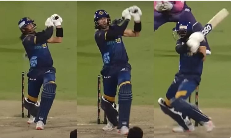 WATCH: David Wiese Takes On Wahab Riaz; Rains Sixes In A Single Over In T10 Final