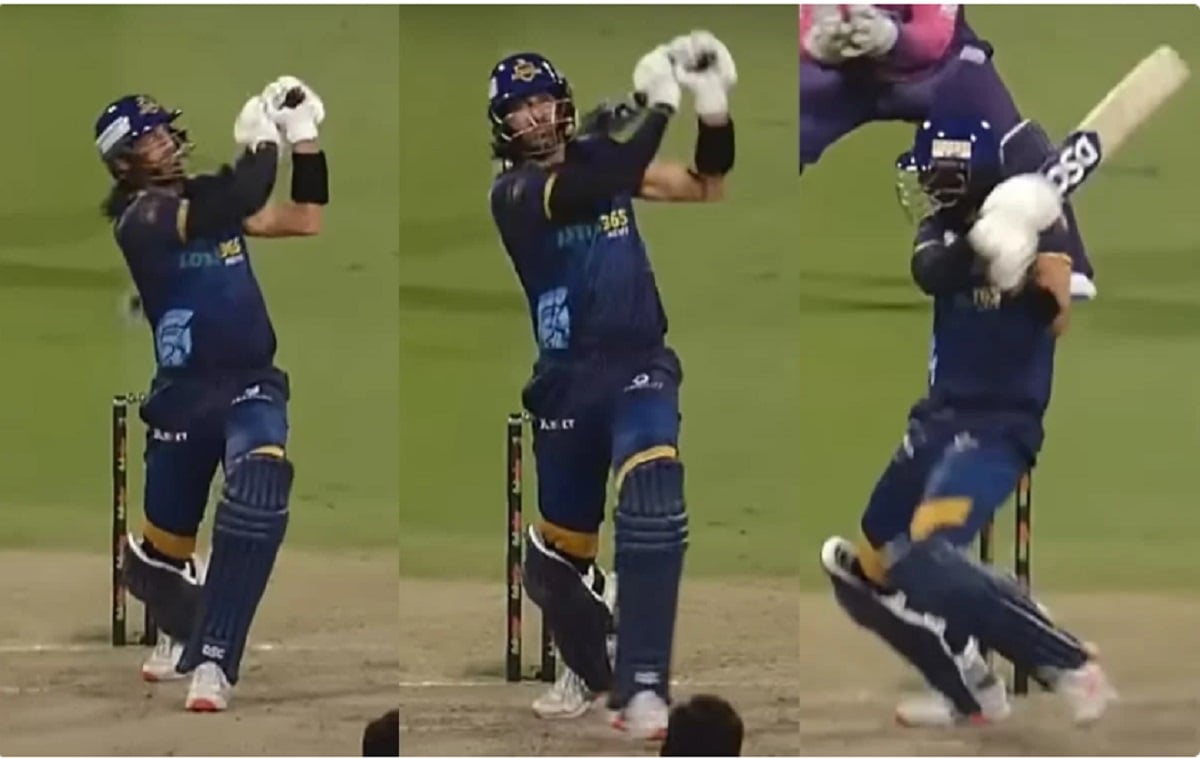 WATCH David Wiese Takes On Wahab Riaz; Rains Sixes In A Single Over In