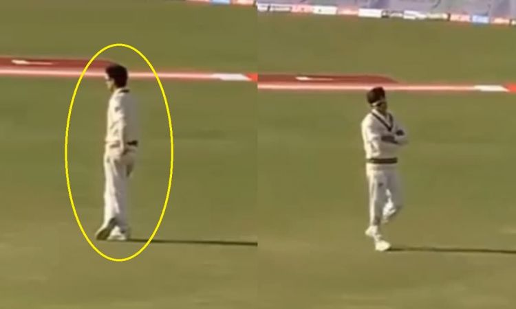 Cricket Image for 19 साल के नसीम शाह से लिए फैंस ने मजे, VIRAL हुआ मज़ेदार VIDEO