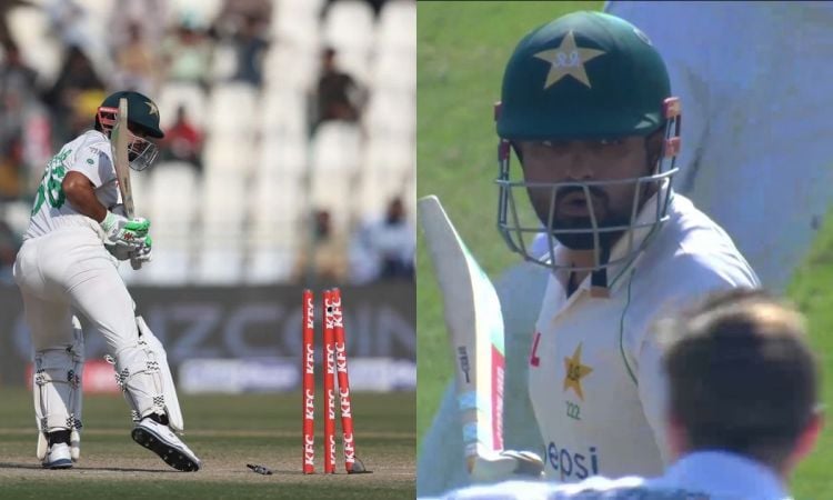 WATCH: Robinson Gets Babar Azam's Wicket Yet Again, Cleans Up Pak Skipper With A Nipper