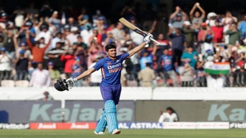 1st ODI: Gill smashes 208 as India survive Bracewell scare to win by 12 runs, take 1-0 series lead (