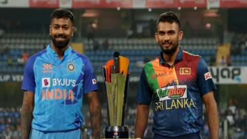 1st T20I: Sri Lanka win toss, elect to field first as India hand debuts to Shubman, Shivam Mavi