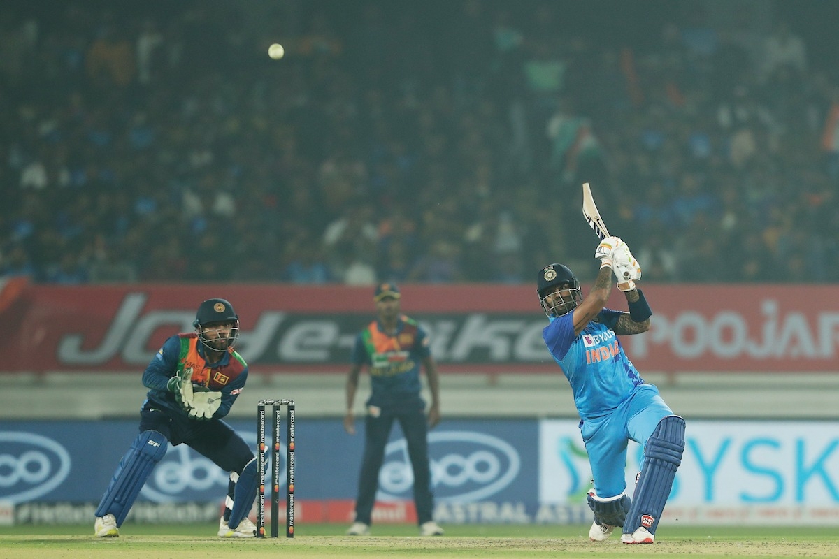 3rd T20I: Suryakumar's blistering century powers India to 228/5 against Sri Lanka(pic: BCCI)