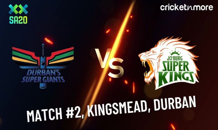 Joburg Super Kings Vs Durban Super Giants