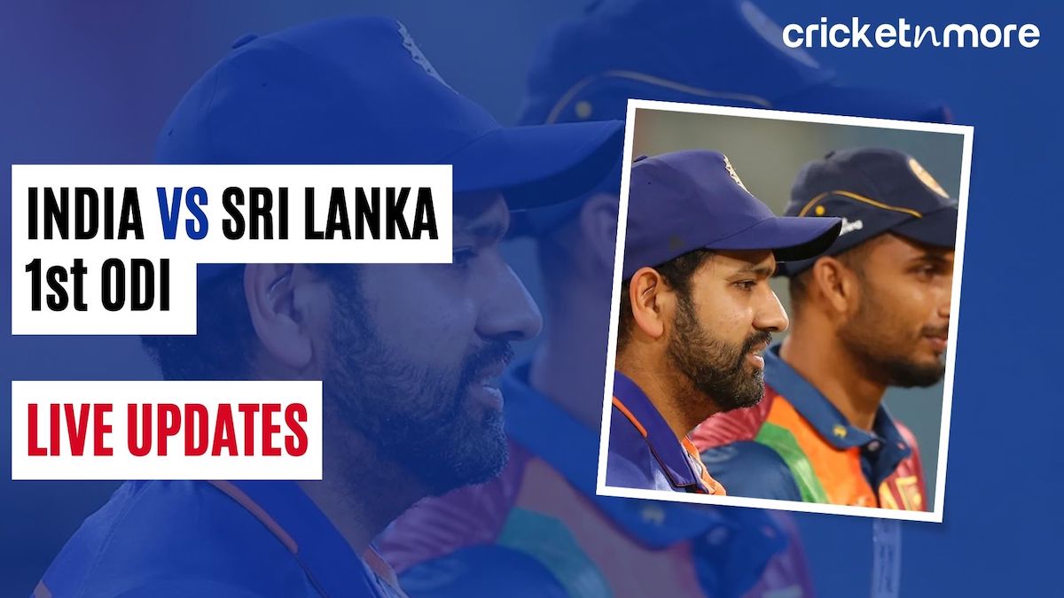 India vs Sri Lanka First ODI Live Updates, Scorecard, Records