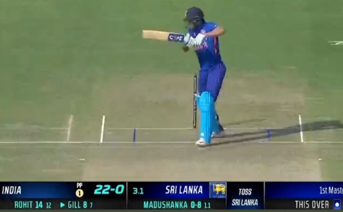Cricket Image for India Vs Sri Lanka Shubman Gill 3 Consecutive Boundaries
