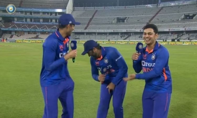  Ishan Kishan comes up with cheeky response after Rohit Sharma asks why he didn't play after double ton